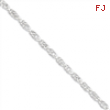 Sterling Silver 4mm Loose Rope Chain