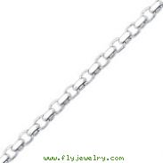 Sterling Silver 4mm Rolo Chain