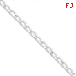 Sterling Silver 5.1mm Open Link Chain