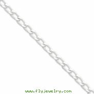 Sterling Silver 5.1mm Open Link Chain