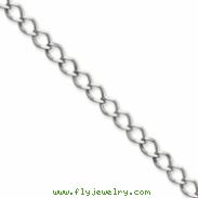 Sterling Silver 5.75mm Fancy Pendant Chain