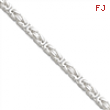 Sterling Silver 5mm Square Byzantine Chain