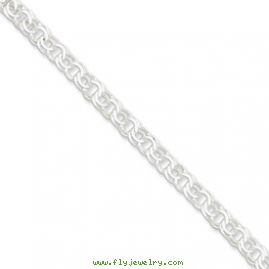 Sterling Silver 6mm Charm Link