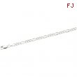Sterling Silver 7 INCH Figaro Chain W/ Lobster Clasp