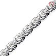 Sterling Silver 7.5inch Fancy Link Bracelet