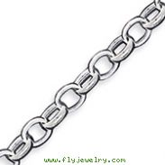 Sterling Silver 7.5inch Fancy Link Bracelet