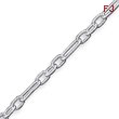 Sterling Silver 7.5inch Fancy Link Bracelet