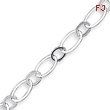 Sterling Silver 7.5inch Fancy Link Bracelet