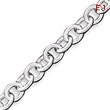 Sterling Silver 7.75inch Polished Fancy Link Toggle Bracelet