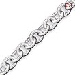 Sterling Silver 7.75inch Polished Fancy Link Toggle Bracelet