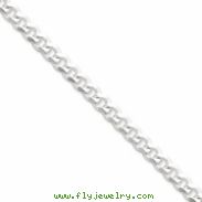 Sterling Silver 7mm Curb Chain