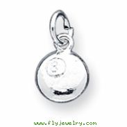 Sterling Silver 8 Ball Charm