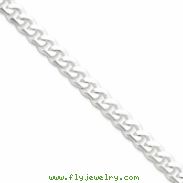 Sterling Silver 8mm Curb Chain