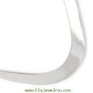 Sterling Silver 8mm Polished Neck Collar