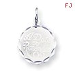 Sterling Silver A Date To Remember Disc Charm