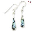 Sterling Silver Abalone Dangle Earring