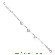 Sterling Silver Adjustable Childrens Bracelet