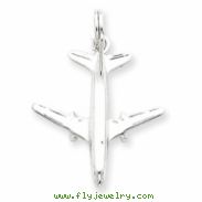 Sterling Silver Airplane Charm