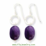 Sterling Silver Amethyst Earrings