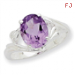 Sterling Silver Amethyst Ring