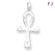 Sterling Silver Ankh Cross Pendant