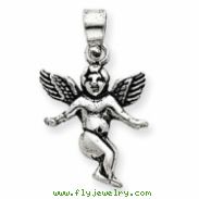 Sterling Silver Antique Angel Charm