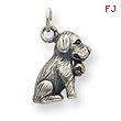 Sterling Silver Antique St. Bernard Charm