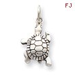 Sterling Silver Antique Turtle Charm