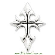 Sterling Silver Antiqued Cross Pendant