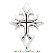 Sterling Silver Antiqued Cross Pendant