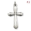 Sterling Silver Antiqued Cross Pendant