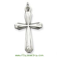 Sterling Silver Antiqued Cross Pendant