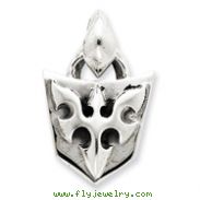 Sterling Silver Antiqued Gothic Pendant