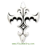 Sterling Silver Antiqued Gothic Pendant