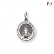Sterling Silver Antiqued Miraculous Medal