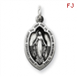 Sterling Silver Antiqued Miraculous Medal