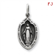 Sterling Silver Antiqued Miraculous Medal