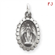 Sterling Silver Antiqued Miraculous Medal