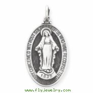 Sterling Silver Antiqued Miraculous Medal