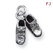 Sterling Silver Baby Shoes Charm