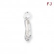 Sterling Silver Ballet Slippers Charm