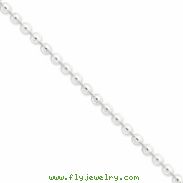 Sterling Silver Bead Chain