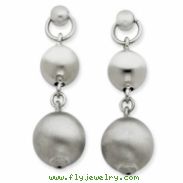 Sterling Silver Bead Dangle Earrings
