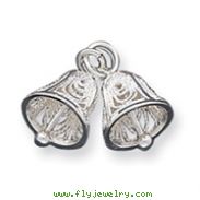 Sterling Silver Bells Charm