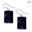 Sterling Silver Blue Lepidolite Earrings