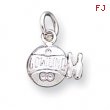 Sterling Silver Bowling Ball Charm