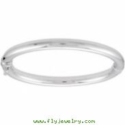 Sterling Silver Braclet Hinged Bangle Bracelet