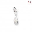 Sterling Silver Brush Charm