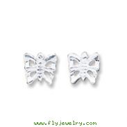Sterling Silver Butterfly Mini Earrings