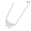 Sterling Silver Butterfly Necklace